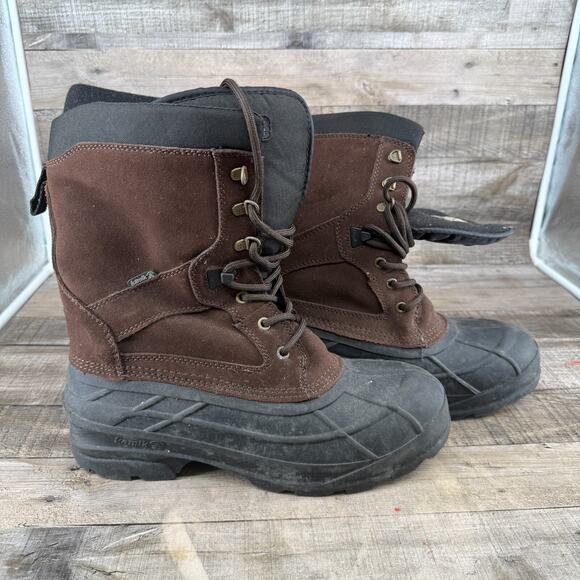 Kamik Nation Other - Kamik Nation Plus Mens Boots Brown US Size 13